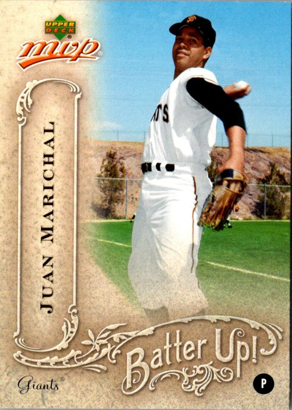 2005 Upper Deck MVP Batter Up! Juan Marichal #BU-21