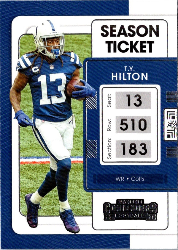 2021 Panini Contenders T.Y. Hilton #42