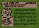1978 Topps Ed Simonini