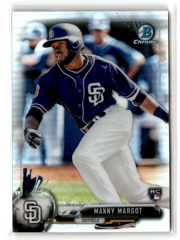 2017 Bowman Chrome Refractor Manny Margot #53 177/499