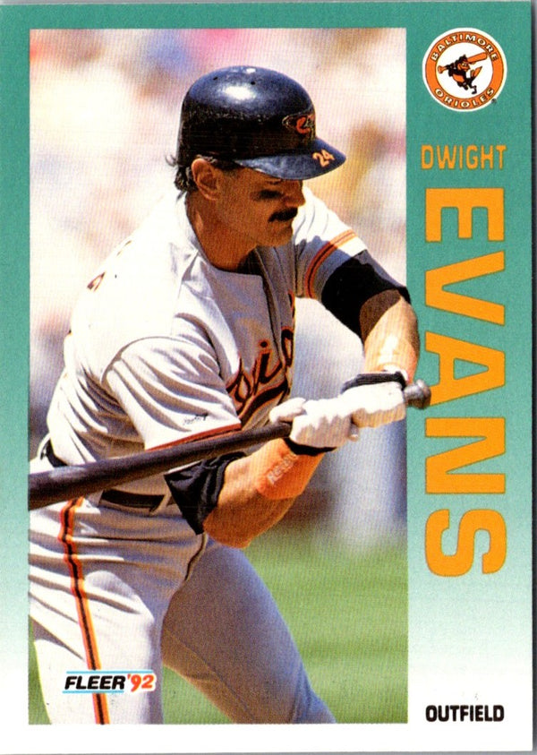 1992 Fleer Dwight Evans #6