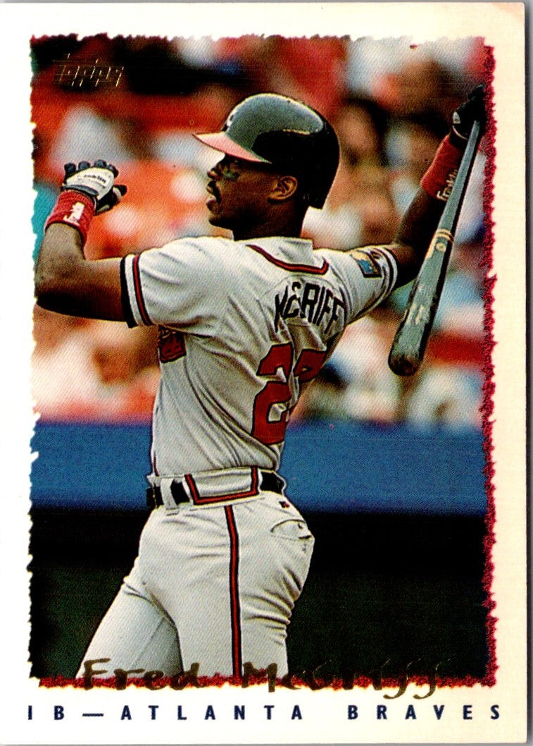 1995 Topps Fred McGriff