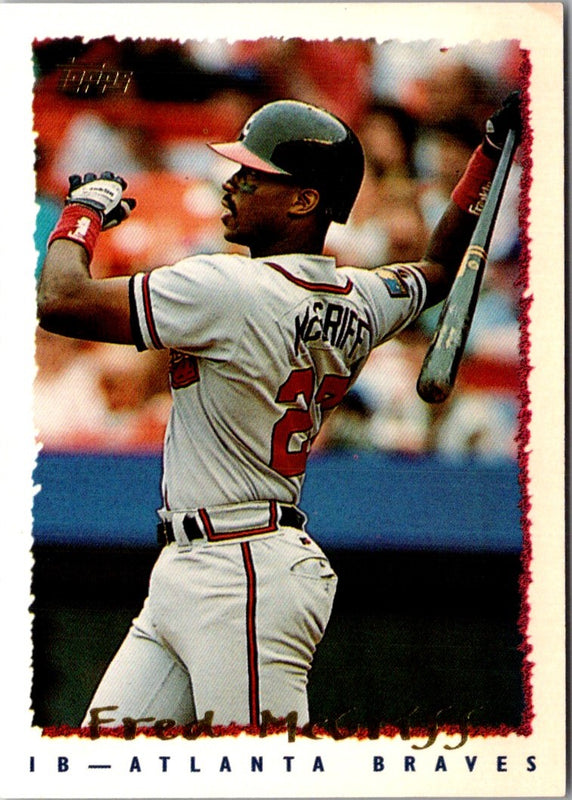 1995 Topps Fred McGriff #355