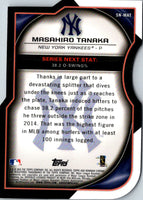 2015 Bowman Chrome Series Next Die Cuts Masahiro Tanaka #SN-MAT