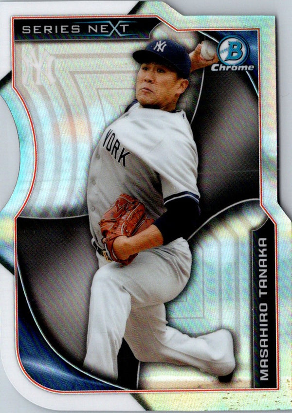 2015 Bowman Chrome Series Next Die Cuts Masahiro Tanaka #SN-MAT