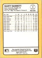 1988 Donruss Baseball's Best Marty Barrett #9