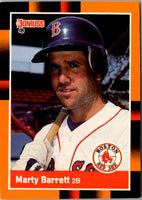 1988 Donruss Baseball's Best Marty Barrett #9