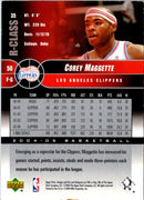 2004 Upper Deck R-Class Corey Maggette