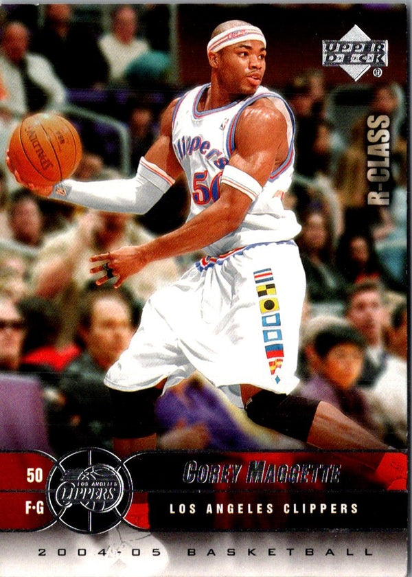 2004 Upper Deck R-Class Corey Maggette #35