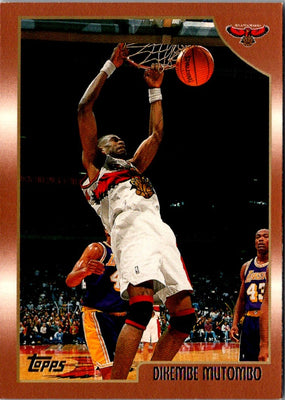 1998 Topps Dikembe Mutombo #55
