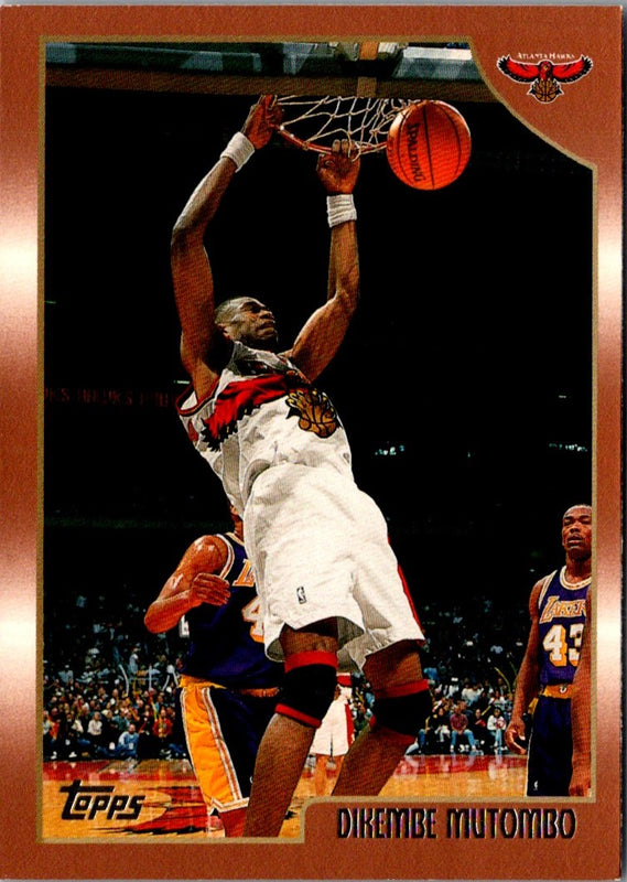 1998 Topps Dikembe Mutombo #55