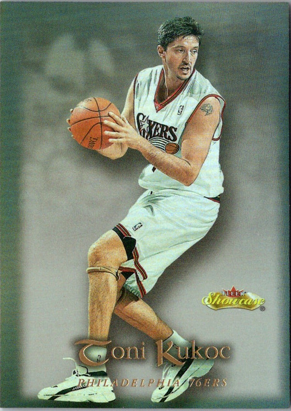 2000 Fleer Showcase Toni Kukoc #63