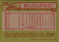 1985 Topps Mike Norris #246