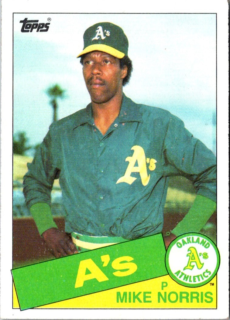 1985 Topps Mike Norris