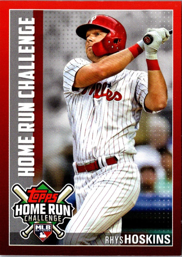 2018 Topps Rhys Hoskins #8 Rookie