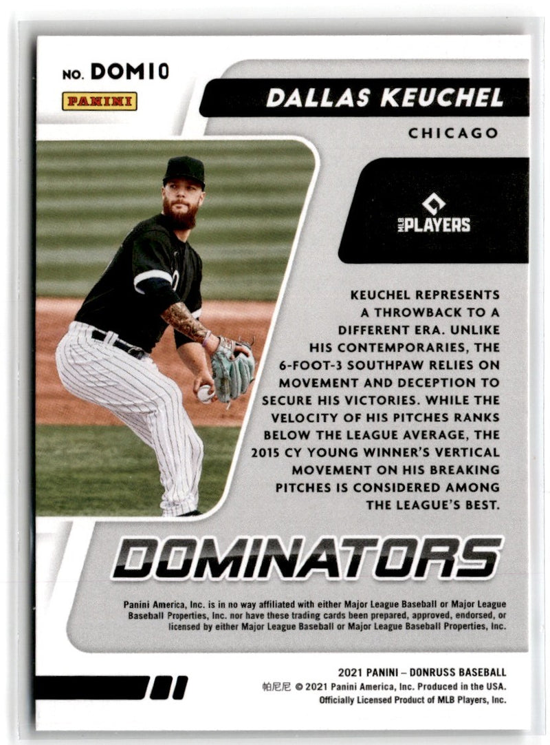 2021 Donruss Dominators Dallas Keuchel