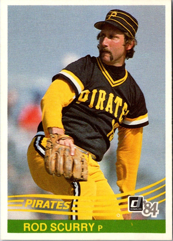 1984 Donruss Rod Scurry #235