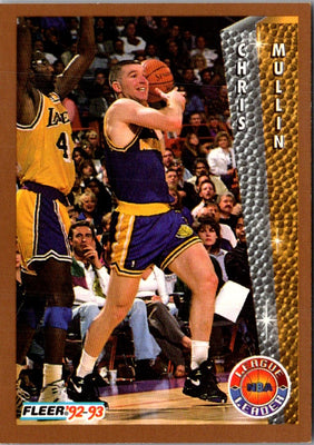 1992 Fleer Chris Mullin #245