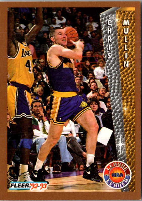 1992 Fleer Chris Mullin #245