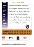 2005 Donruss Team Heroes Showdown Blue Paul Molitor #175