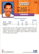 1993 Hoops Randy Pfund