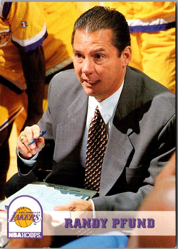 1993 Hoops Randy Pfund #242
