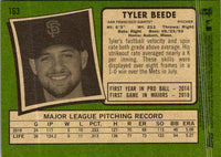 2020 Topps Heritage Tyler Beede #163