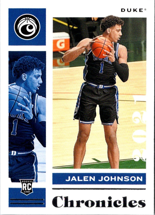 2021 Panini Chronicles Draft Picks Jalen Johnson #13