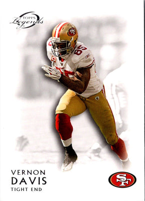 2011 Topps Gridiron Legends Vernon Davis #116