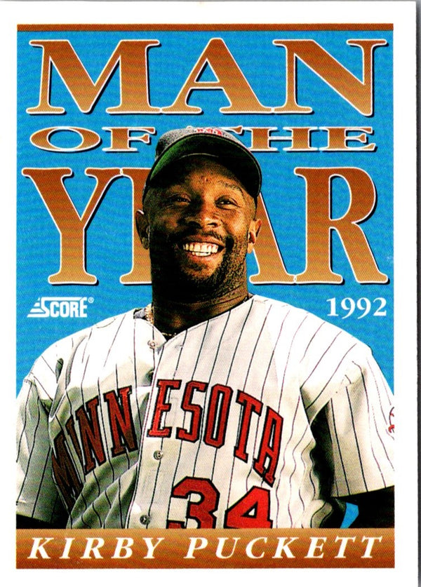1993 Score Kirby Puckett #550