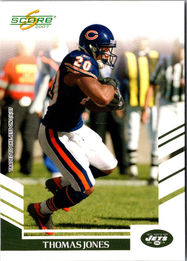 2007 Score Thomas Jones #167