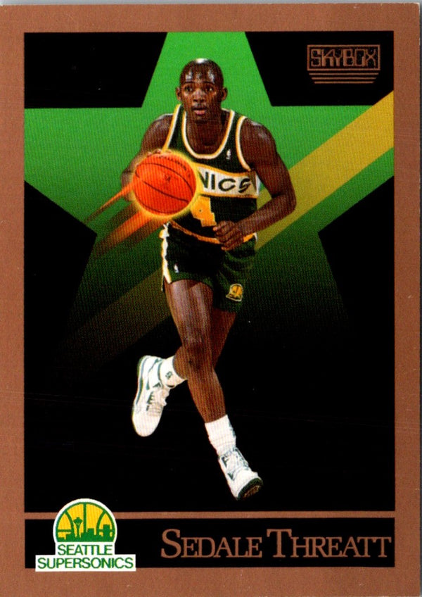 1990 SkyBox Sedale Threatt #273