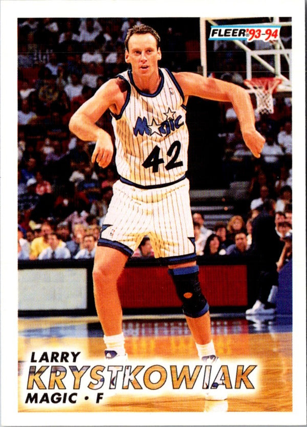 1993 Fleer Larry Krystkowiak #345