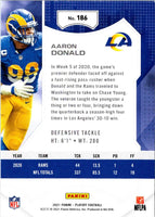 2021 Panini Playoff Aaron Donald #186