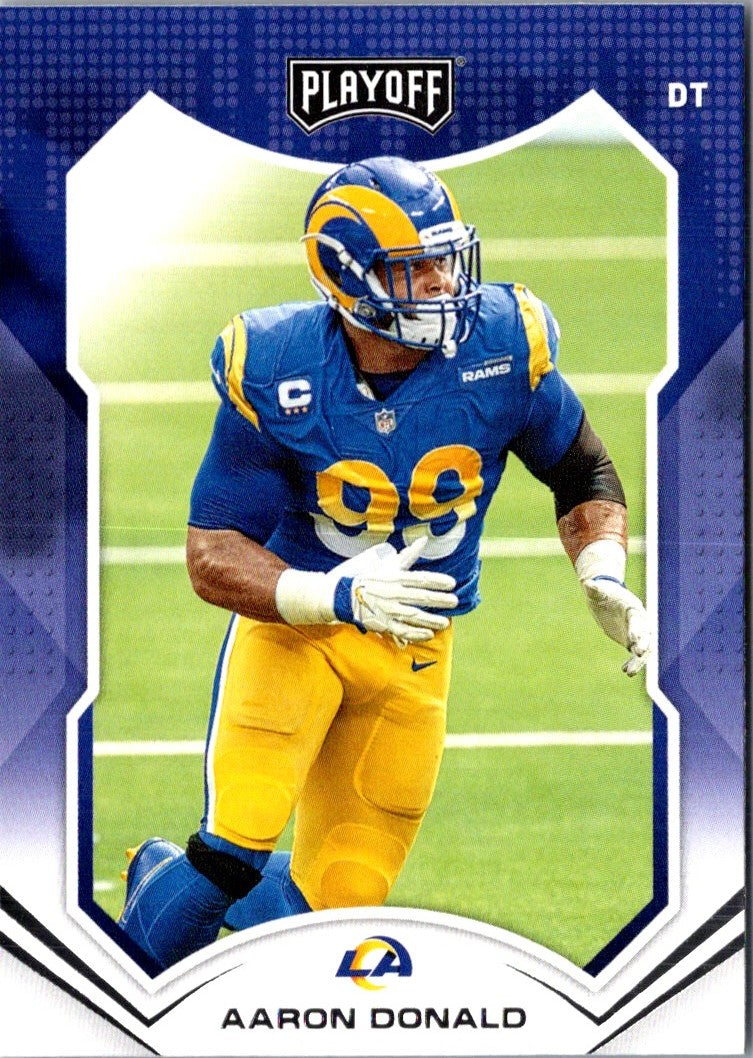 2021 Panini Playoff Aaron Donald