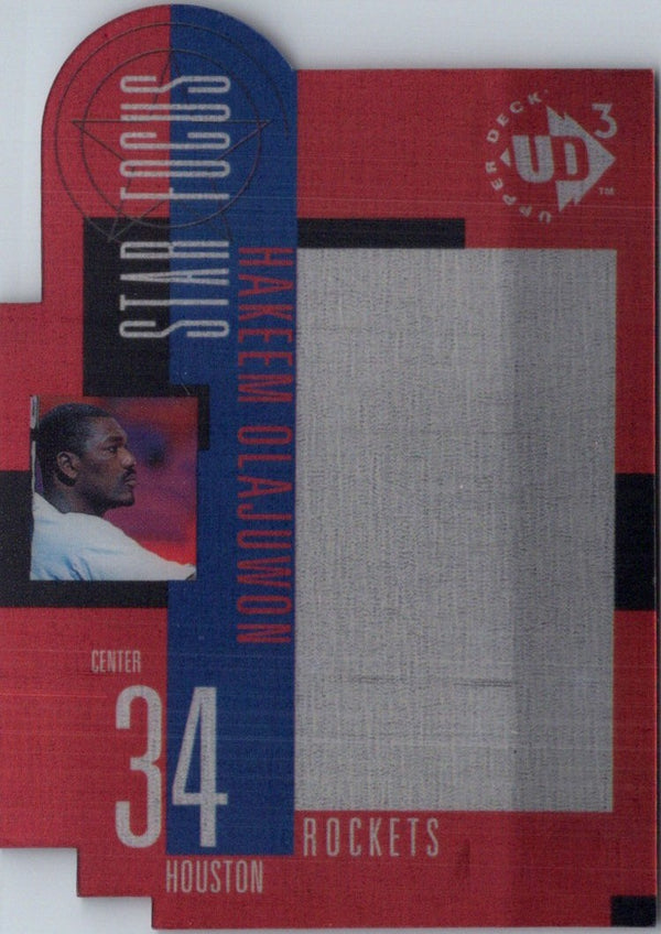 1996 Upper Deck UD3 Hakeem Olajuwon #22