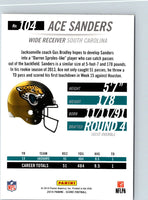2014 Panini Hot Rookies Ace Sanders #104