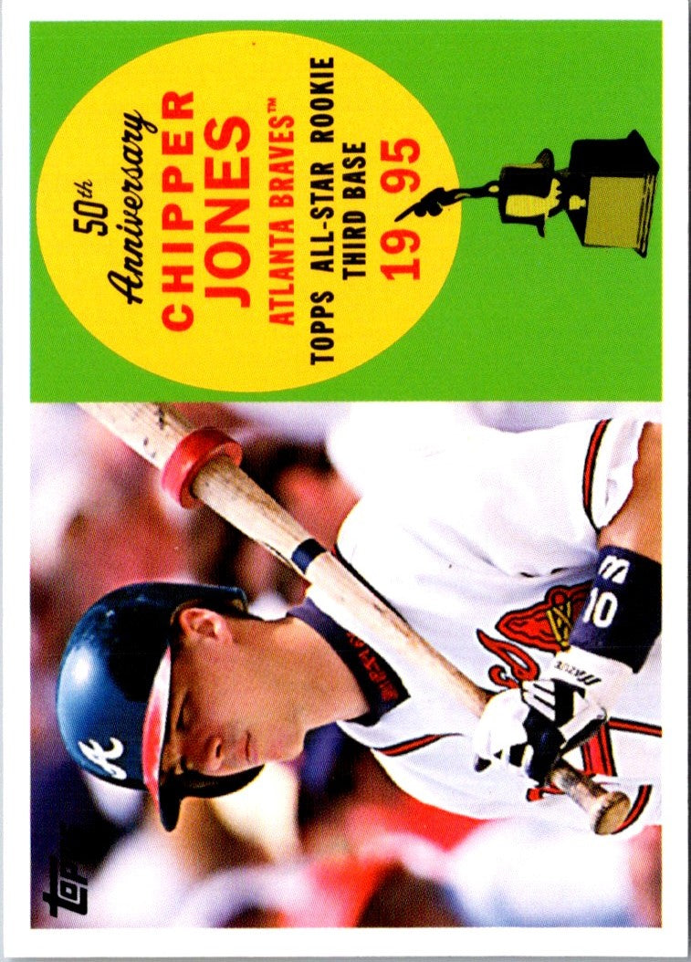 2008 Topps All-Rookie Team 50th Anniversary Chipper Jones