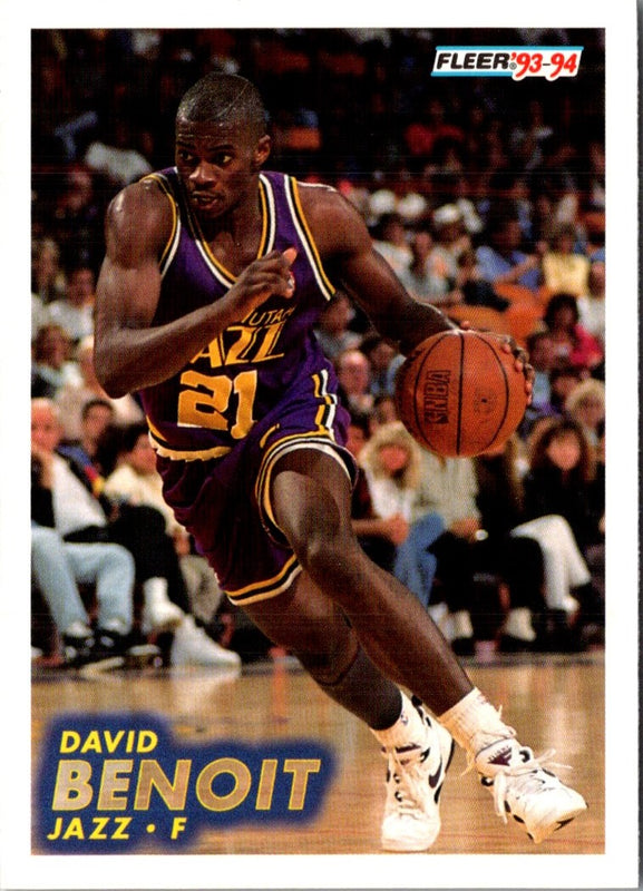 1993 Fleer David Benoit #205