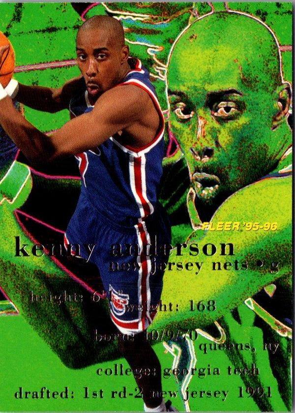 1995 Fleer European Kenny Anderson #112