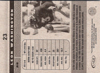 2006 SAGE HIT Leon Washington #23