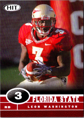 2006 SAGE HIT Leon Washington #23