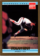 1992 Donruss Coca-Cola Nolan Ryan Nolan Ryan