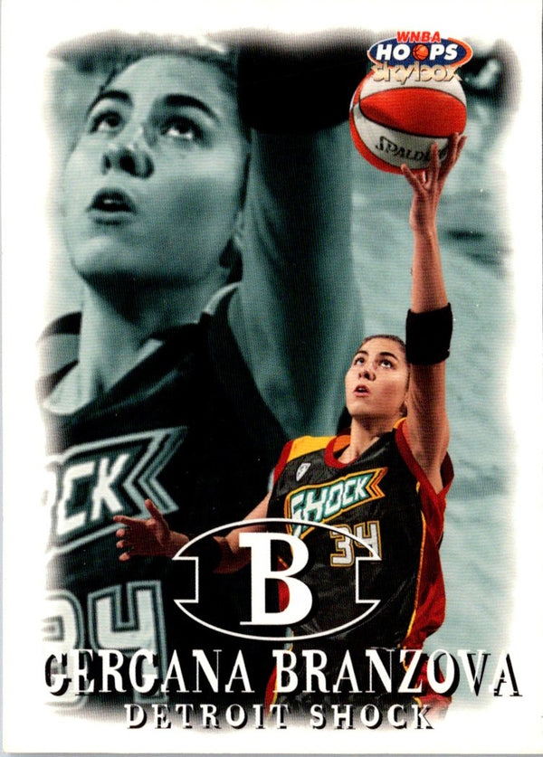 1999 Hoops WNBA Gergana Branzova #99 Rookie