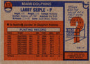 1976 Topps Larry Seiple