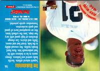 1996 Fleer Tim Biakabutuka #144 Rookie