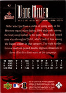 2001 Upper Deck Evolution Wade Miller