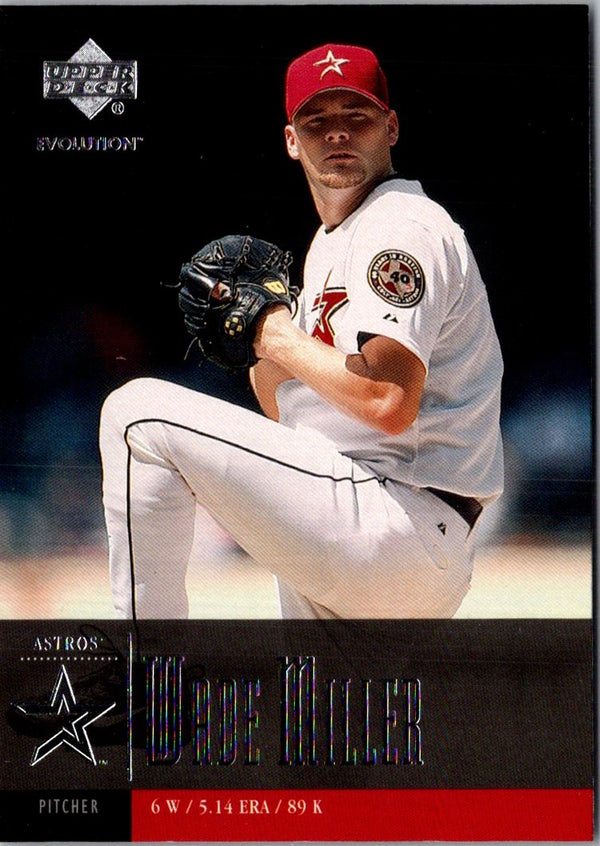 2001 Upper Deck Evolution Wade Miller #43