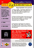 1996 Collector's Choice Mitch Richmond #188