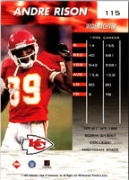 1999 Collector's Edge Fury Andre Rison #115